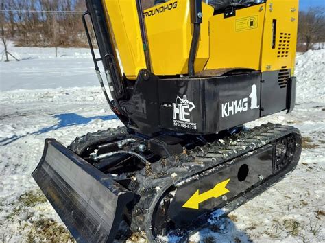 groundhog mini excavators for sale